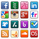 Small Social Media Icons - GraphicRiver Item for Sale