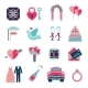 Wedding Flat Icons Set