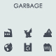 Garbage icons