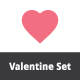 75 Valentine Icon Set