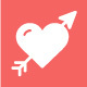 Valentine's Day Icons in 3 styles