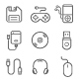 Device Accessory Outline Stroke Icons