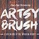 Artsy Brush Font
