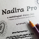Nadira Pro | Greek Cyrillic Latin