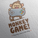 Monkey Game Logo Design