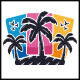 Colorful Palms Beach Logo