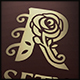 Rose R Letter Logo
