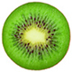 Collection of Isolated Kiwi Fruits