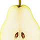 Isolated Pear Collection