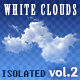 20 High Resolution Isolated White Clouds vol.2