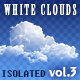 20 High Resolution Isolated White Clouds vol.3