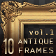 10 Antique Classic Picture Frames vol.1