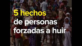 Tendencias Globales 2016: 5 hechos sobre las personas forzadas a huir