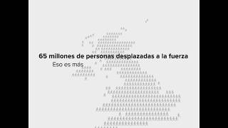 65 millones de personas desplazadas a la fuerza