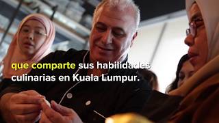 “La forma más rápida de entablar una relación es a través de la comida” - Abu Lu’ay