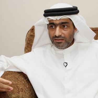 UAE: Free Prominent Rights Activist