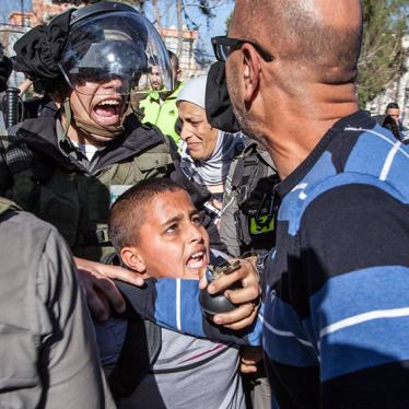 Israel: Security Forces Abuse Palestinian Children