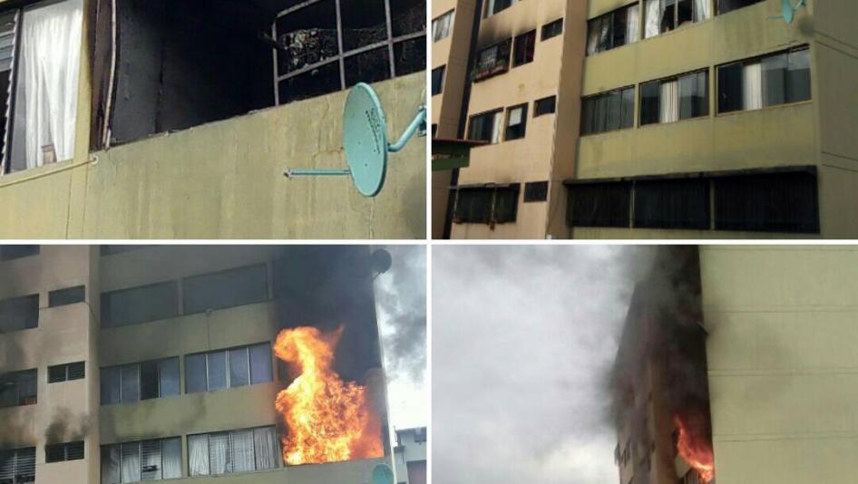 Homes on Fire in Mérida