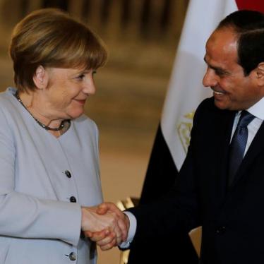 Germany/Egypt: Agreement Risks Complicity in Abuses