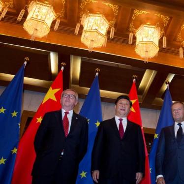 Chine : Le sommet UE-Chine devrait faire des droits humains une priorité 