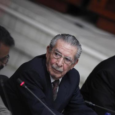 Guatemala: Condenan a Ríos Montt por genocidio 