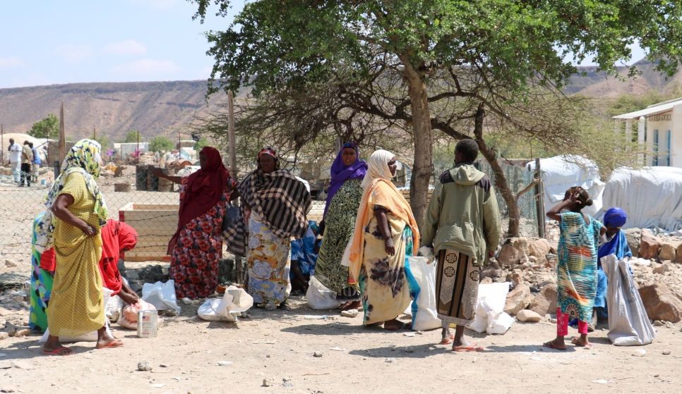 Djibouti refugees from Somalia, Ethiopia and Eritrea