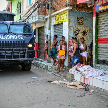 Brésil : Les exécutions sommaires nuisent à la sécurité de Rio