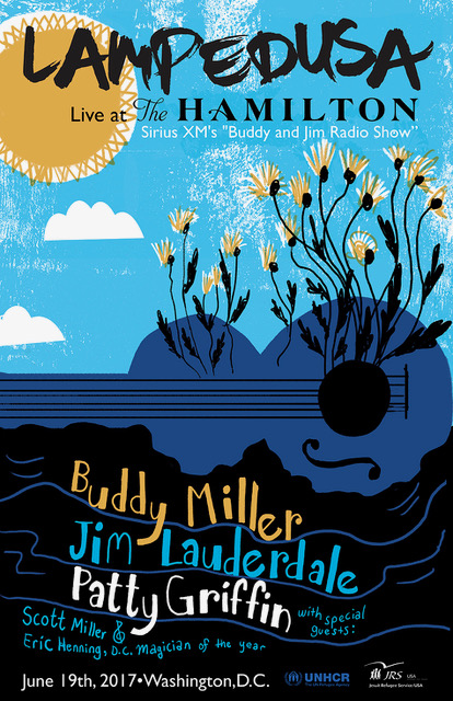 Concert with artists Buddy Miller, Jim Lauderdale, and Patty Griffin, and special guests Scott Miller
