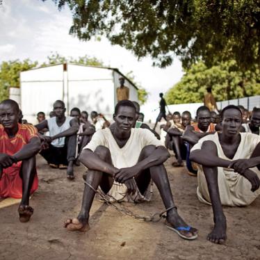 南スーダン：恣意的拘禁　　劣悪な監獄環境