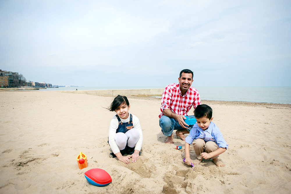 A day at the beach