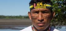Teddy Guerra is the charismatic and outspoken 30-year-old leader of the Quechua community in the town of Nuevo Andoas.