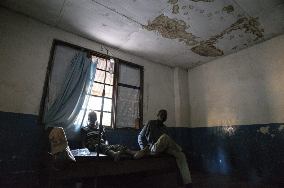 Dominique* was raped in August, but only gained access to health care in November, during this visit to the Manono general hospital in Katanga Province, DRC.