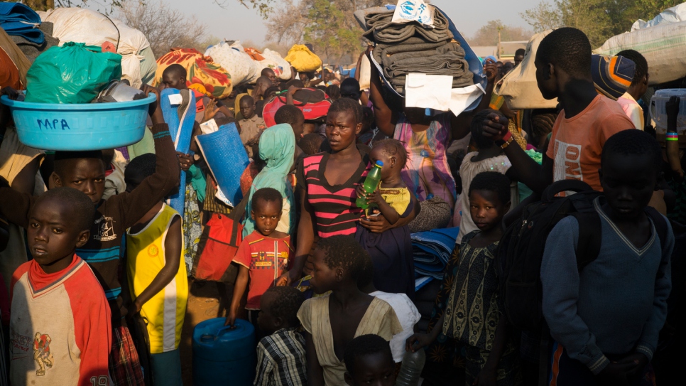 Since January 2017, more than 52,000 refugees have been received in Uganda.