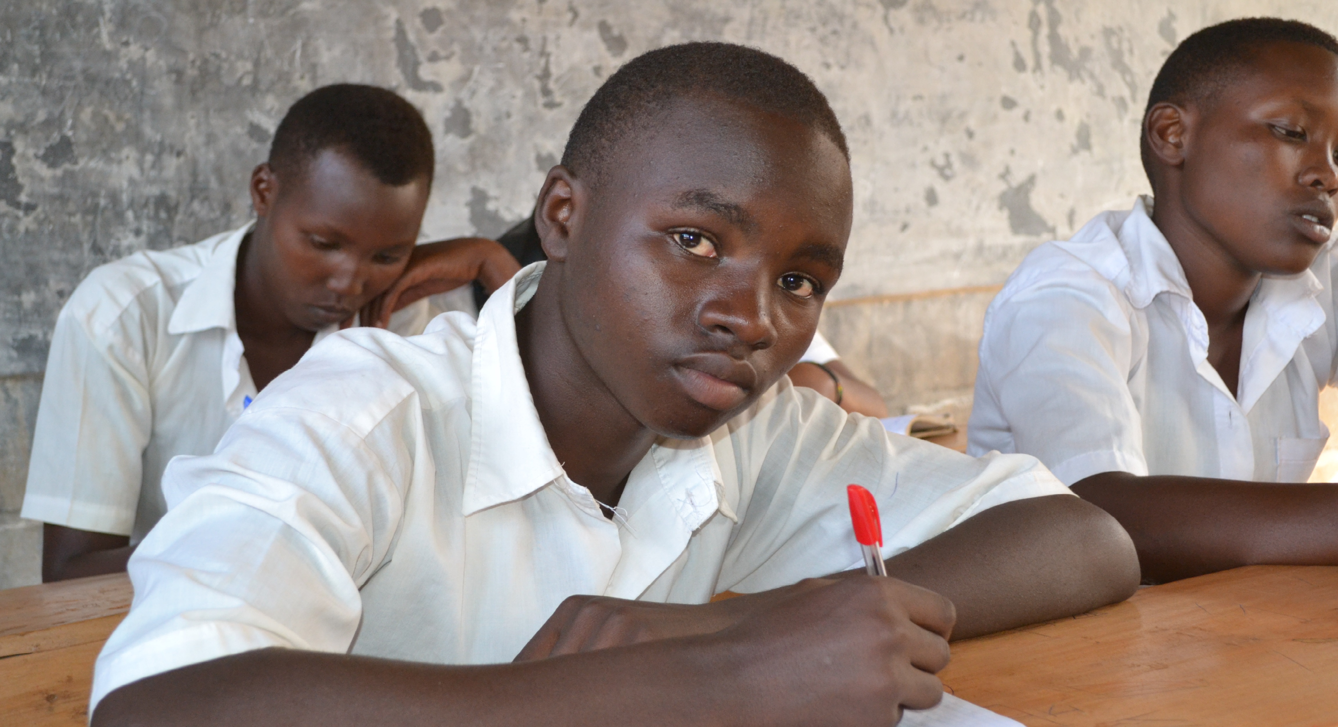 Congolese refugee Prince Nzamuwe makes the most of education opportunities offered by UNHCR with support from the Educate A Child Fund