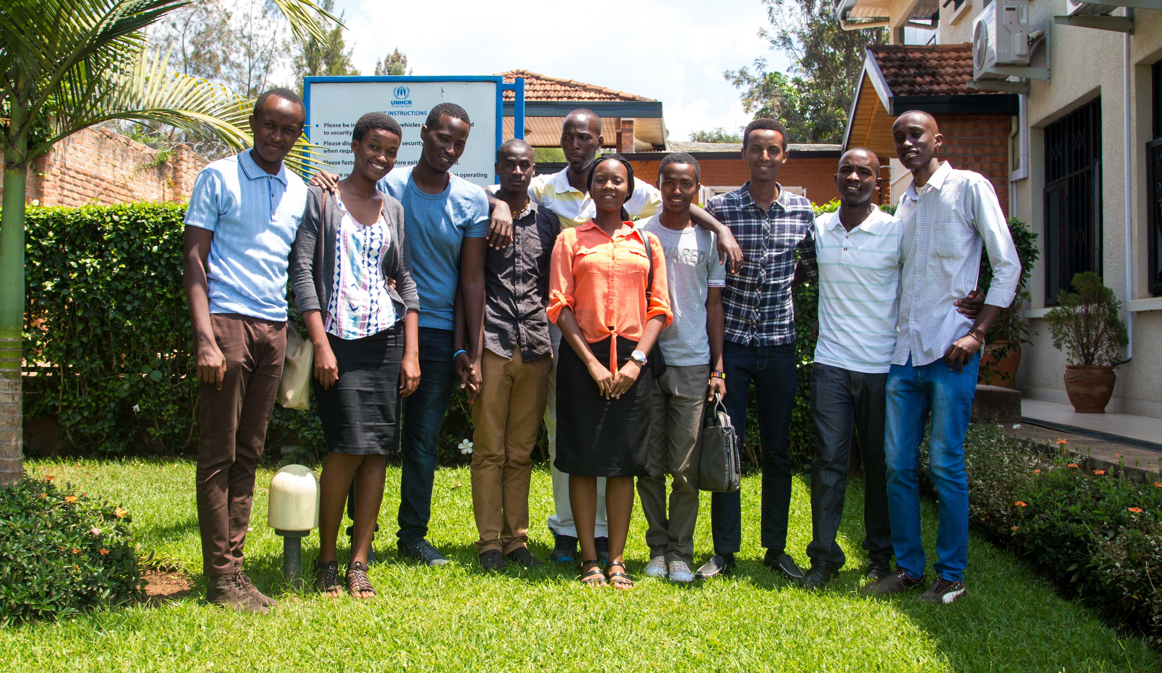 After witnessing violence and torture in Burundi, refugee youth in Rwanda are grateful for the chance to study abroad