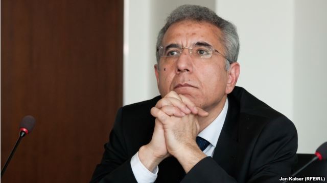 Jailed Azerbaijani lawyer Intigam Aliyev (file photo)