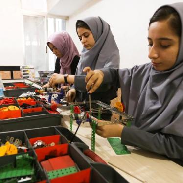 Victory For Afghan Girls Robotics Team: HRW Daily Brief