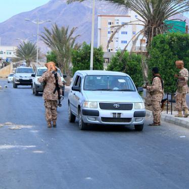 Yemen: UAE Backs Abusive Local Forces