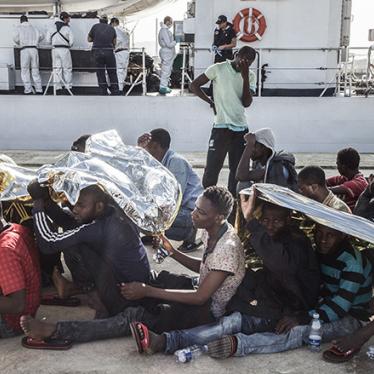 EU: Mixed Messages on Boat Migration