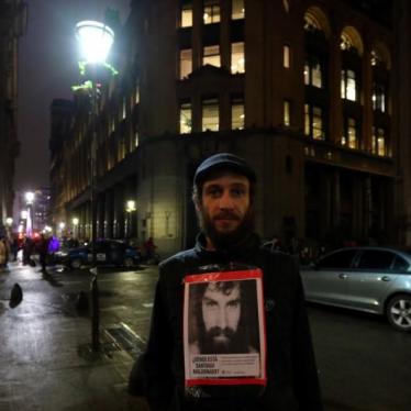 Manifestante desaparecido en Argentina