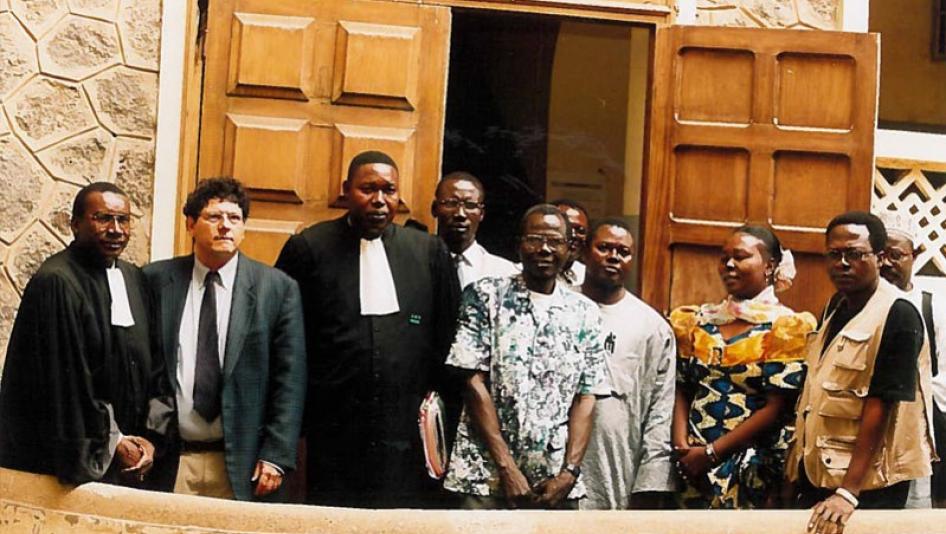 January 2000: Filing the first case against Hissène Habré in Senegal