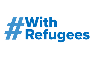With Refugees Hashtag