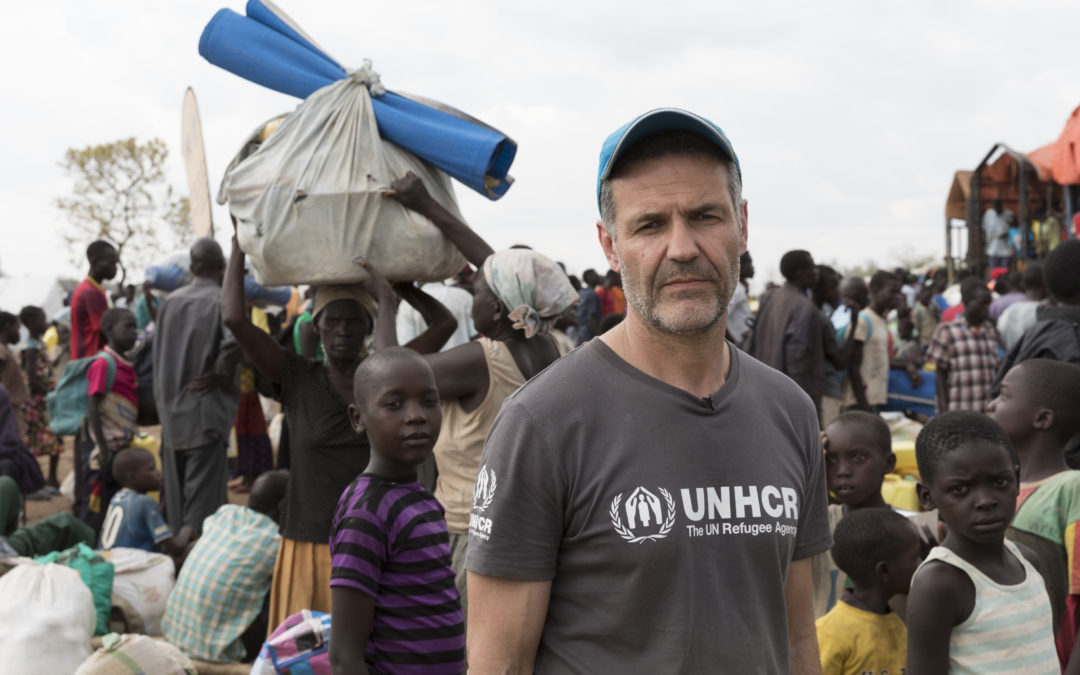 Khaled Hosseini Visits a Refugee Camp in Uganda