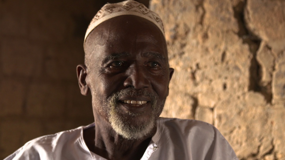 Along with Sister Maria, 74-year-old Imam Moussa Bawa preached peace and forgiveness for more than 30 years in Zongo, Democratic Republic of the Congo. © UNHCR/Kate Thompson Gorry