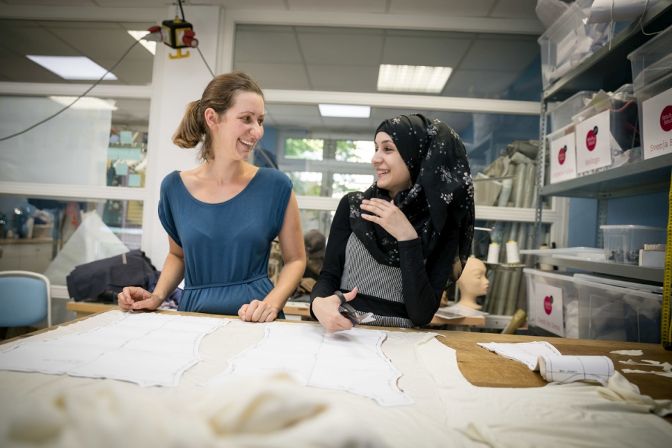 Refugee seamstresses stitch together new lives in Germany