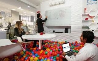 Ball pit offices
