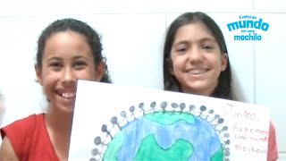 Helena y Giovanna envían mensajes de esperanza a los niños refugiados