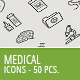 50 Medical Business Icons