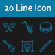 Music Instrument - Line Icon