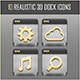 10 Realistic 3D Dock Icons